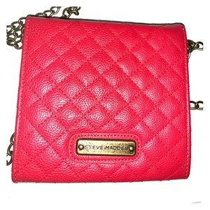 STEVE MADDEN red mini purse!!❤️